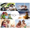 YAMEIZE Small Oval Blue Light Glasses Women - Men Retro