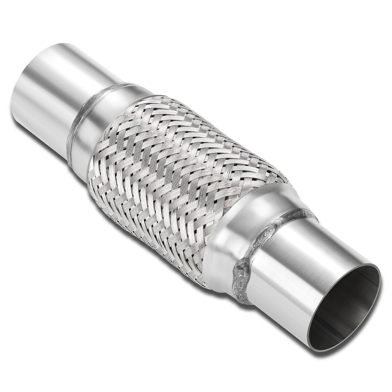DNA MOTORING Exhaust Flex Pipe, 2.25" x 6" x 10"
