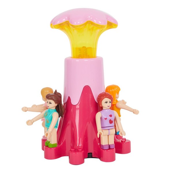 COLOR TREE Interlocking Gears Building Blocks with Sound& Light Early