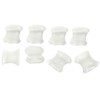 Iconikal Gel Orthotic Toe Spreader Spacer Separator Corrector Straightener, Medium,