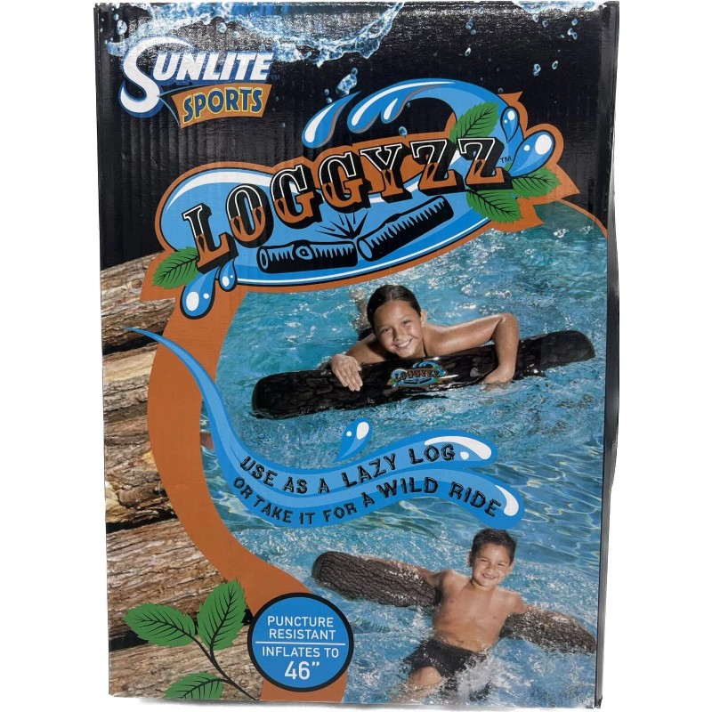 Sunlite Sports Fun Inflatable Lazy River Jumbo Large Floating Water