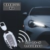 Smart Key Case for Toyota Compatible, Shock-resistant Zinc Alloy, Leather