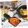 ULTECHNOVO Non Stick Square Cheese Pan Mini Grilling Tray for