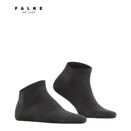 FALKE Men's Cool 24/7 M Sn Cotton Low-Cut Plain 1 Pair Trainer Socks, Grey Anthracite Melange 3080, 8.5-9.5