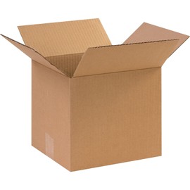 AVIDITI Shipping Boxes Medium 10"L x 9"W x 9"H, 25-Pack | Corrugated Cardboard Box for Packing, Moving and Storage 10x9x9