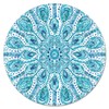 Highland Home CounterArt Ocean Fantasy Tempered Glass Lazy Susan Ocean