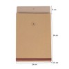 10Pcs A4 Large Kraft File Folder Foolscap Brown Gussetted Envelope