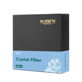 KANI 82mm Prism Filter, Crystal Filter, Front Rotation, Special Effects Filter, Kaleidoscope Effect, Night Scene Photography, Illumination K17665