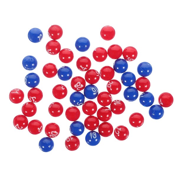 Cabilock Adult Party Game Bingo Number Balls Raffle Game Balls