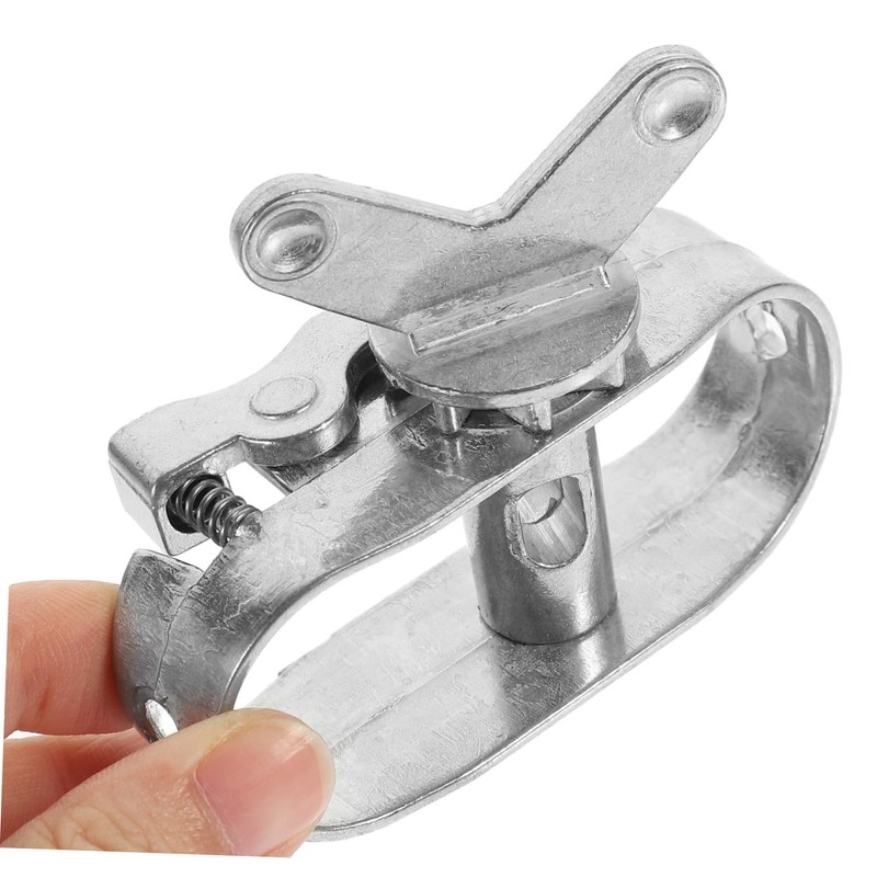 Kisangel 2pcs Ground Pool Cover Cable Winch Self-Locking Hoist for
