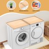 Laundry Countertop Solid Wood, 53.3" Lx 26.5" W Washer Dry