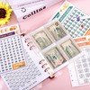 100 Envelope Saving Challenge, Budget Planner A5 Ring Binder with