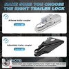 DICATTE Anti-Theft Trailer Hitch Lock,Trailer Locks Fits 2" and 2-5/16"-Inch