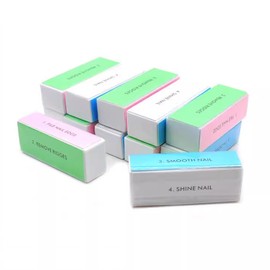 Samcos Sponge File, Nail Polishing, Sponge, Nail Care, Set of 12, Buffer Blocks, High Foam Material, Polishing, Easy Home Care, Nail Trimming, Manicure Prep, Daily Maintenance, For Home Use, Gift