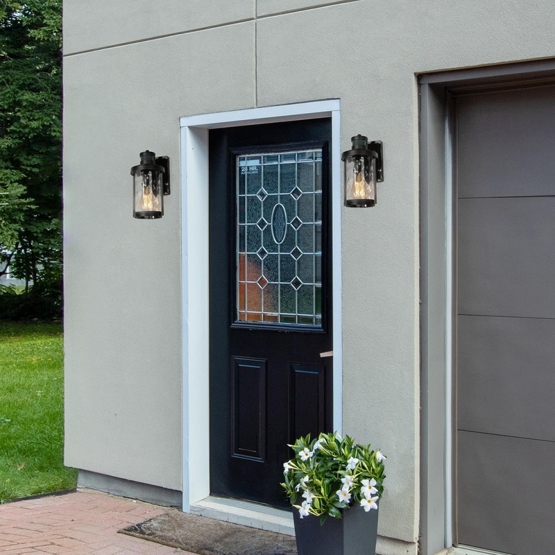 classy leaves Dusk to Dawn Outdoor Light Fixture Motion Sensor