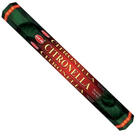 HEM 20 Incense Sticks [ Citronelle ] Hand Rolled Incense Sticks from India