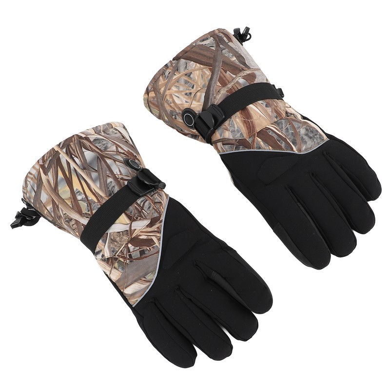 Heated Gloves for Men Women 3 Gear Adjustable Waterproof Touchscreen