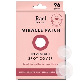 Rael Pimple Patches, Miracle Invisible Spot Cover - Hydrocolloid Acne Patch, Treatment for Breakouts, Absorbs Zits & Blemish, Korean Skin Care, 2 Sizes (96 Count)