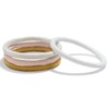 Kooshoo Round Mondo Plastic-Free Hair Ties 4 Pack, Black