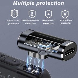 URANT 2 Pack Shokz Charger Adapter,Type-C Charging Adapter to AfterShokzShokz Magnetic Converter,for AfterShokz Aeropex,Shokz OpenRun,OpenRun Pro,OpenRun Mini,OpenComm