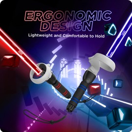 YOGES Handle Attachments Compatible with Oculus Quest 2 Controller Accessories, VR Gorilla Tag Long Arms Dual Extension Grips Compatible with Meta Quest 2 for Beat Saber Supernatural More VR Games