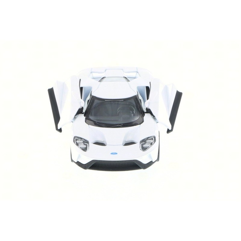 KiNSMART 2017 Ford GT, White 5391D - Modelo de coche