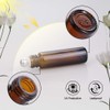 sungwoo 12 Pack Essential Oil Roller Bottles Stainless Steel, 10ml