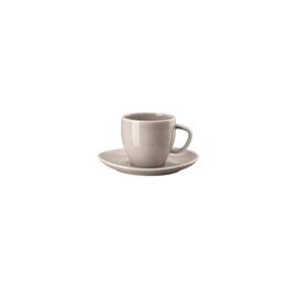 Junto Rosenthal 10540-405207-14740 Soft Shell Coffee Cup with Saucer 2-Piece Set