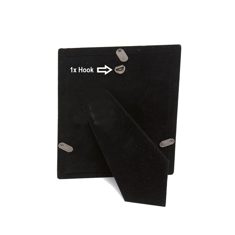 3.5 x 5-inch Silver Flat Edge Single Photo Frame with