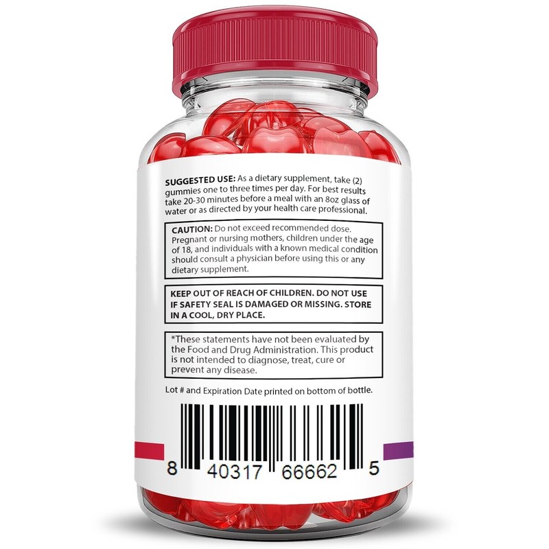 Justified Laboratories Premier Keto Extreme ACV Gummies 2000MG Apple Cider