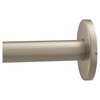 Moen Brushed Nickel 60" Straight Fixed Shower Rod, SF2143BN