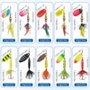 Fishing Lures Spinnerbait Kit Rooster Bait Tail Fishing Lures Inline