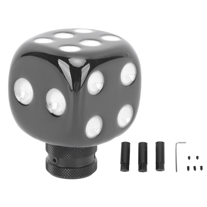 Dice Shape Shift Head Resin Gear Shifting Lever Knob Transmission