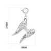 Philip Jones Angel Wings Charm