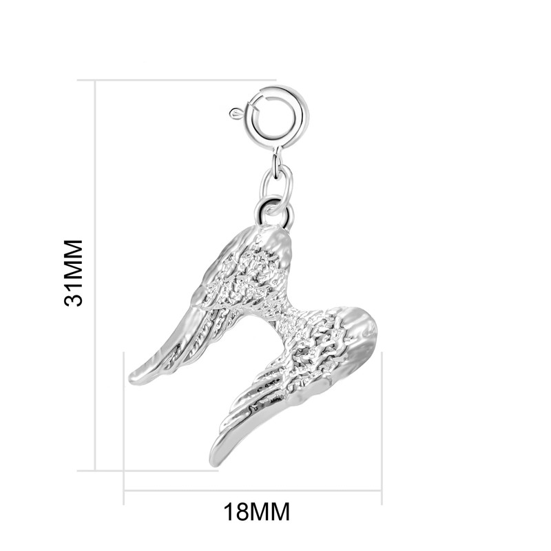 Philip Jones Angel Wings Charm