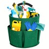 Cleaning Caddy with Handle,Cleaning Supplies 17L Foldable Storage Basket