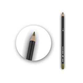 AK AK10006 Watercolour Pencil Olive Green (1x)