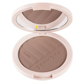 Sephora Collection Matte Bronzer Powder - 02 Beach Bum Tan (Medium Golden Bronze) - 0.28 oz / 8 g