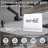 Tri-Band WiFi Antenna with 12dBi Gain and TS9 Connector –