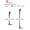 FBBULES 1.2m/2m Replacement Audio Cable Black Replacement Cable Arctis Pro