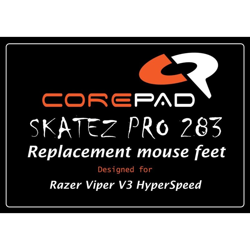 Corepad Skatez PRO 283 Replacement Mouse Feet Compatible with Razer