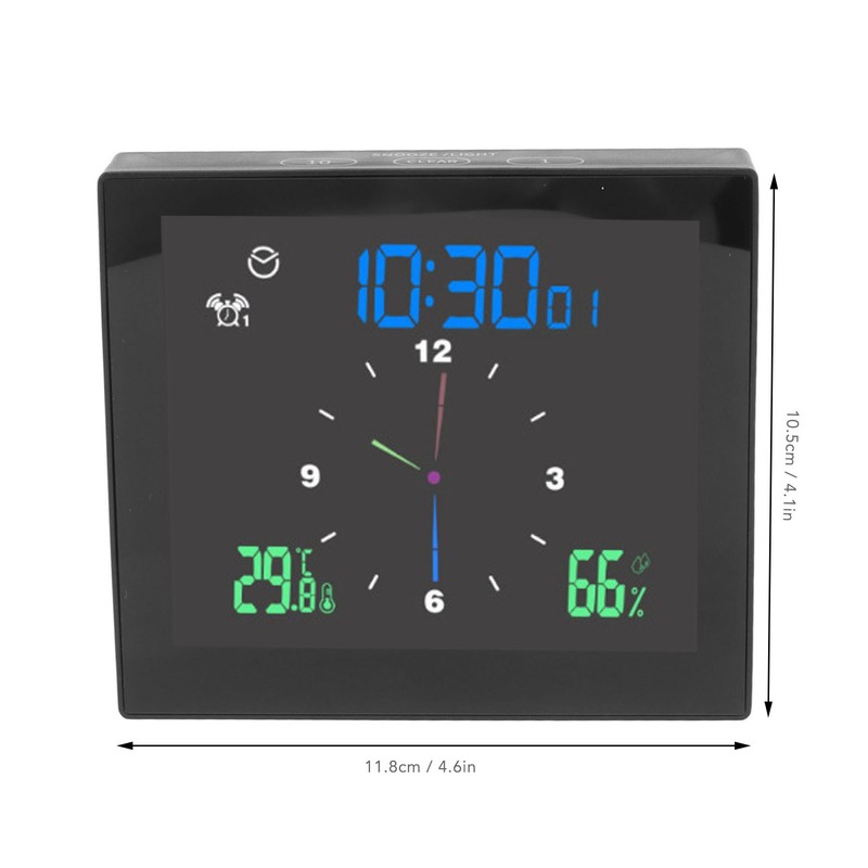 5inch Digital Hygrometer Indoor Thermometer with Backlight Accuracy Calibration IP65