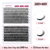 FADVAN Individual Lashes Cluster Lashes Individual Lashes 30D + 40D