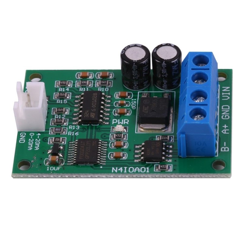 RS485 to DAC Digital Analog Conversion Module, N4IOA01 DC 12V