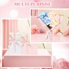 25 Sheets Flower Wrapping Paper with Ribbons and Cards, 5