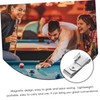 Mipcase Magnetic Cue Chalk Holder Durable Chalk Clamp for Snooker