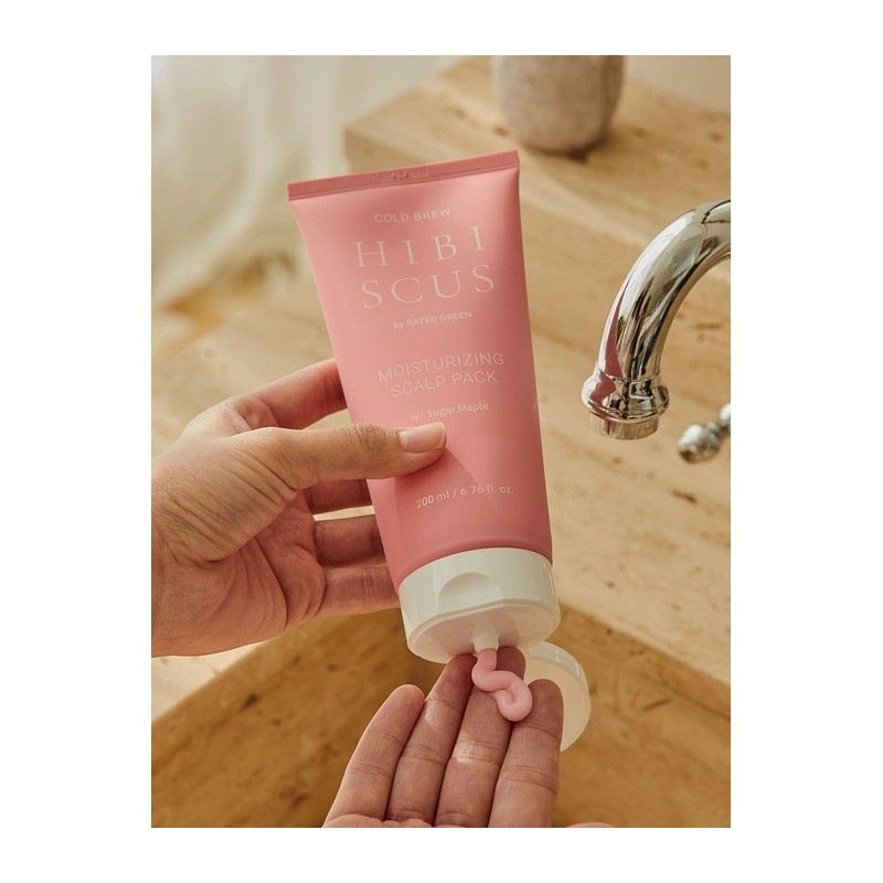 Cold Brew Hibiscus Moisturizing Scalp Pack 200ml / 콜드브루 히비스커스