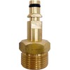 2 Pcs Gold M22 Adapter High Pressure Washer Hose Adapter