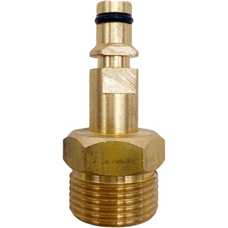 2 Pcs Gold M22 Adapter High Pressure Washer Hose Adapter