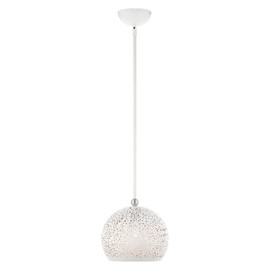 Livex Lighting 49181-80 1 Light Nordic Gray Pendant